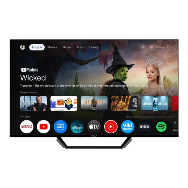 Smart LED TV 43 Tesla 43E655BFS 1920x1080/FHD/DVB-T2/Bluetooth/WiFi/Frameless/GoogleTV