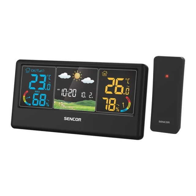 Smart meteorološka stanica SENCOR SWS 4100 B crna