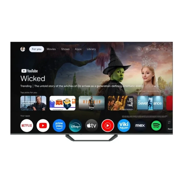 SMART QLED TV 75 TESLA Q75E655GUS 3840x2160 /UHD/4K/DVB-T/T2/C/S/S2/Google