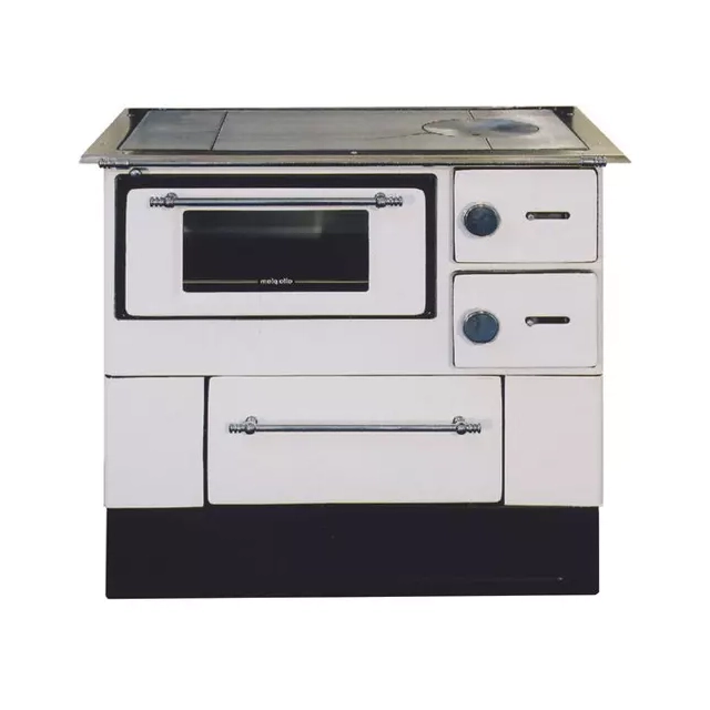 Šporet na čvrsto gorivo Alfa Plam R46 Elegant 2RŠ, beli, levi