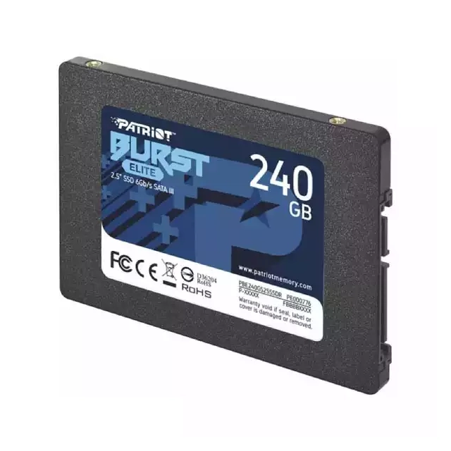 SSD 2.5 SATA3 6Gb/s 240GB Patriot Burst Elite 450MBs/320MBs PBE240GS25SSDR