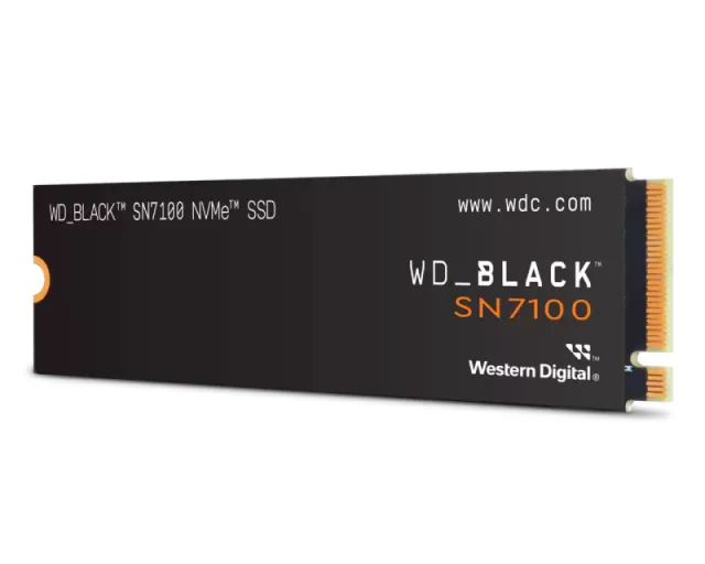 WD 500GB M.2 NVMe SSD Gen4 WDS500G4X0E SN7100 Black