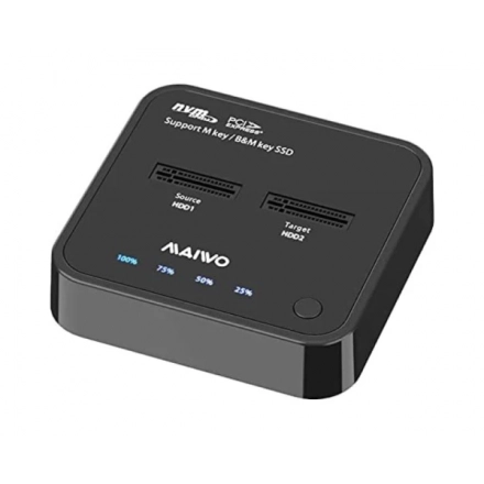 SSD docking station MAIWO K3016P2 USB-C - 2 x M.2/NvMe/Clone