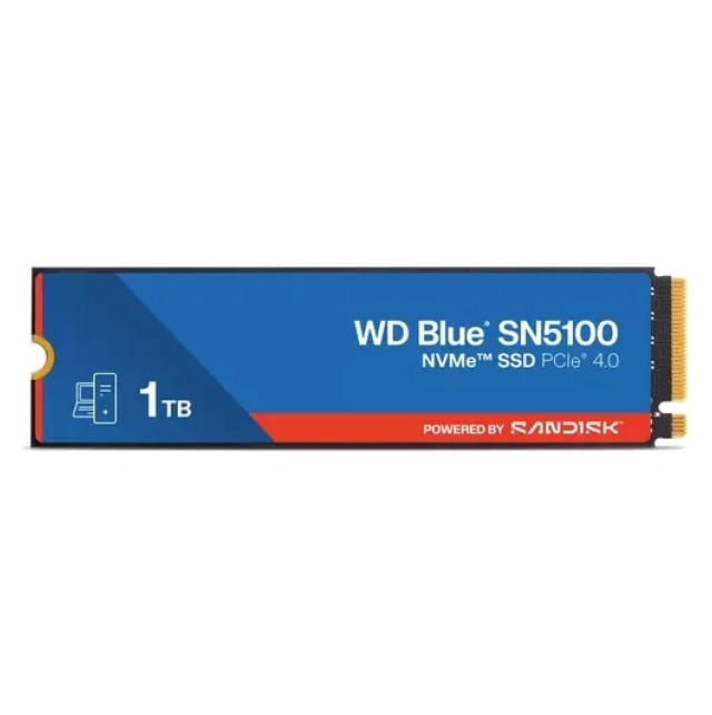 SSD M.2 NVMe 1TB WD Blue SN5100 7100MB/s 6700MB/s WDS100T5B0E