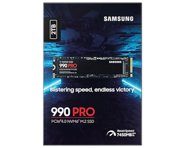 SSD M.2 NVMe Samsung 2TB 990 Pro MZ-V9P2T0BW