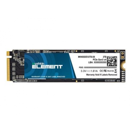 SSD Mushkin ELEMENT 2TB-M.2 2280 - PCle 3.0x4 NVMe