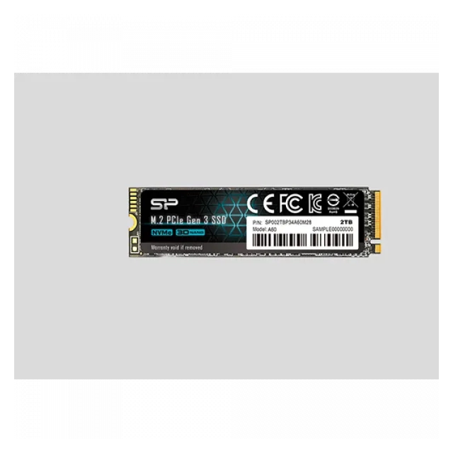 SSD SiliconPower A60 256GB M.2 NVMe SP256GBP34A60M28