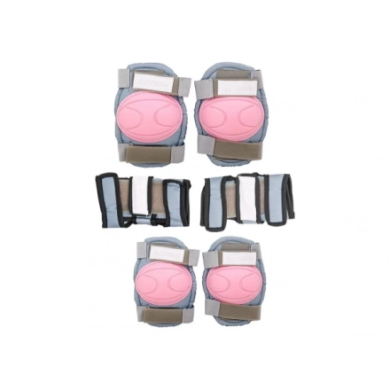 Štitnik za kolena/laktove i ruke Senhai veličina S/roza-siva