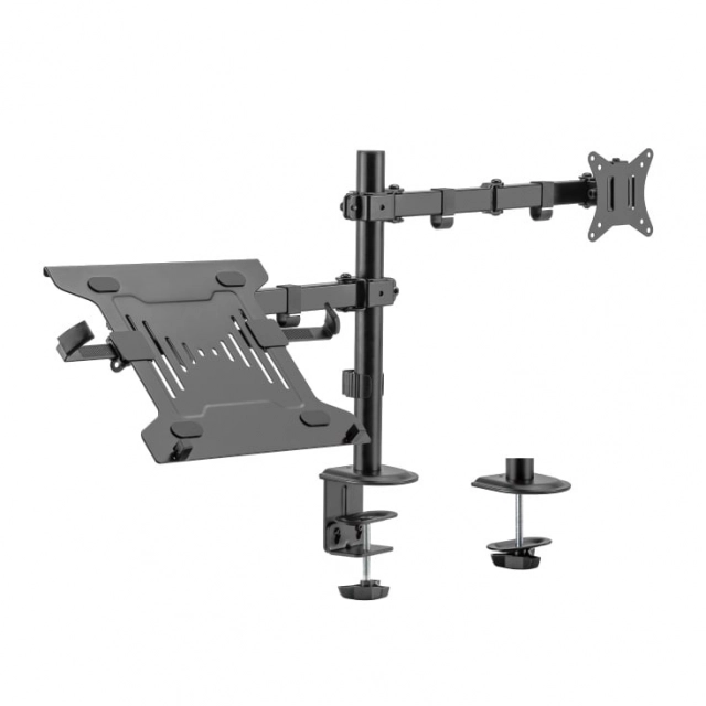 Stoni nosač monitora + laptop nosač 17" do 32" 9kg MA-DA-03