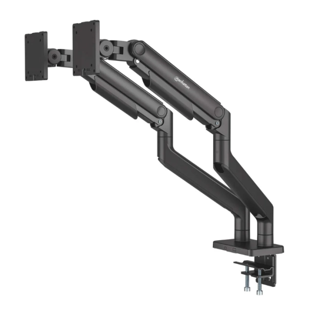 Stoni nosač za 2 monitora Manhattan 17"- 45" 462587
