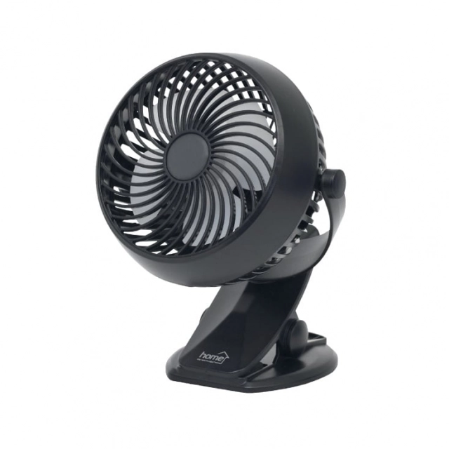 Stoni punjivi ventilator 10cm, sa štipaljkom CLF10/BK