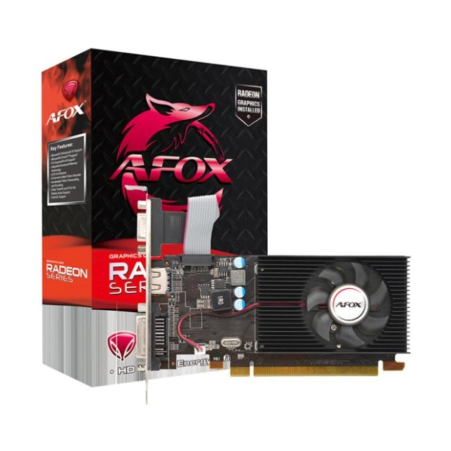 SVGA AFOX Radeon R5 230 2GD DDR3 LP/DVI/HDMI/VGA, AFR5230-2048D3L5
