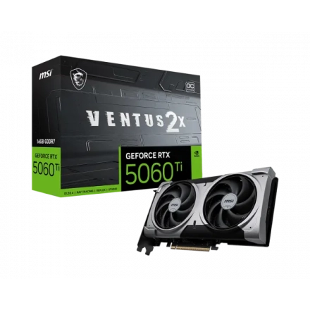 SVGA MSI RTX 5060Ti Ventus 2X Plus OC 16GB GDDR7, V535-005R