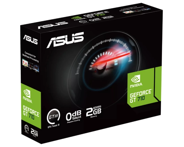 SVGA PCIE ASUS GT710-SL-2GD5-BRK-EVO NVD/2GB/GDDR532bit/Crna