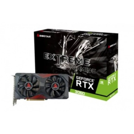 SVGA PCIE BIOSTAR RTX3060 GGDR6 12GB 192bit 3xDP/HDMI (VN3606RML9)