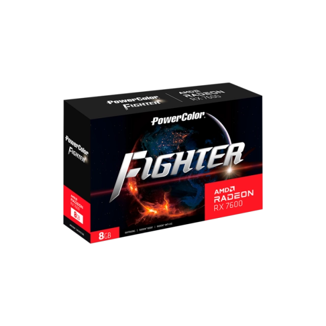 SVGA PCIE Power Color RX 7600 8G-F Fighter 8G GDDr6 128bit