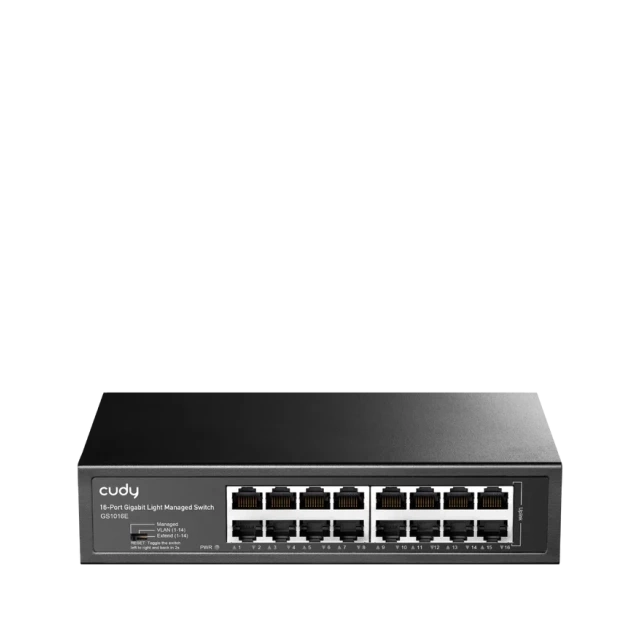 Svič 10/100/1000 16-port Cudy GS1016E Light Managed