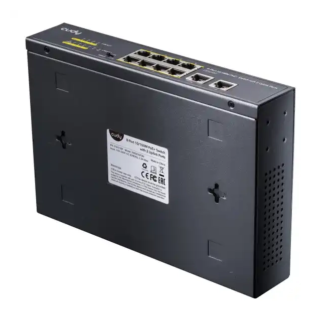 Svič 8-Port 10/100M PoE+/2 Uplink 10/100M, 120W Cudy FS1010P