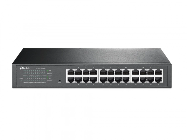 Switch TP-LINK TL-SG1024DE Gigabit/24x RJ45/10/100/1000Mbps/eSmart/Rackmount metalno kuciste