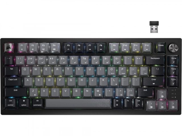 Tastatura CORSAIR K65 Plus bežicna/mehanicka/CH-91D401L-NA/gaming/RGB/crna