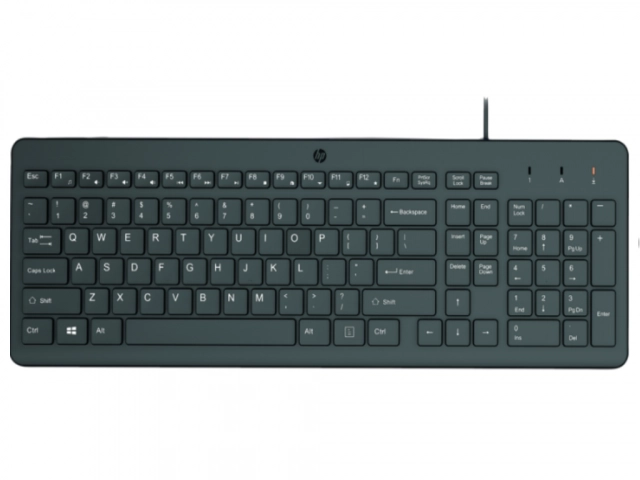 Tastatura HP 150 žicna/US/664R5AA/crna