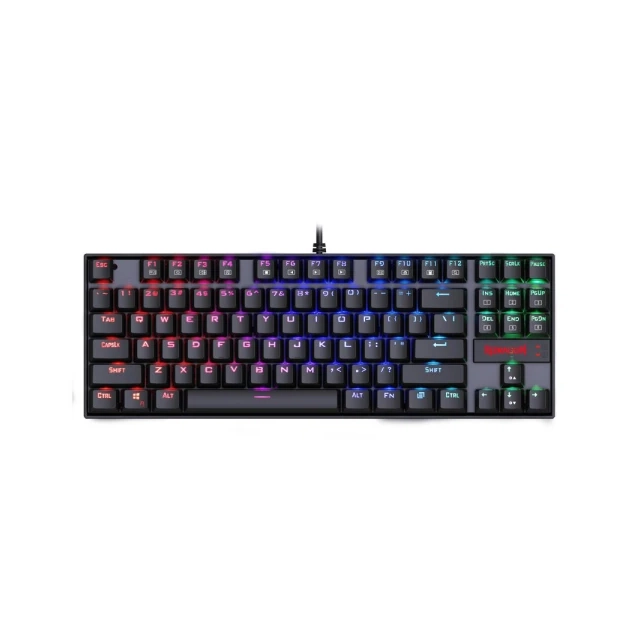 Tastatura Redragon Kumara K552RGB-1 mehanička, crveni sičevi bela