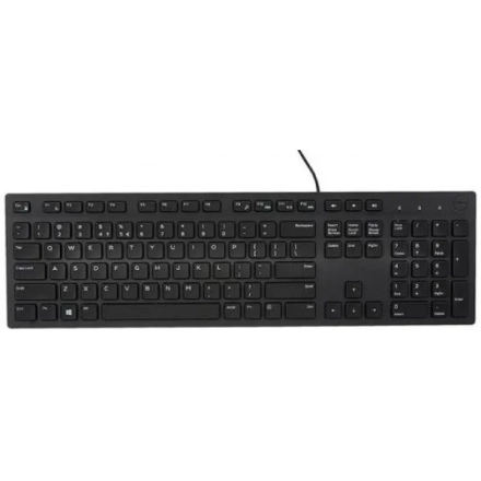 Tastatura USB Dell Multimedia KB216 USB US crna