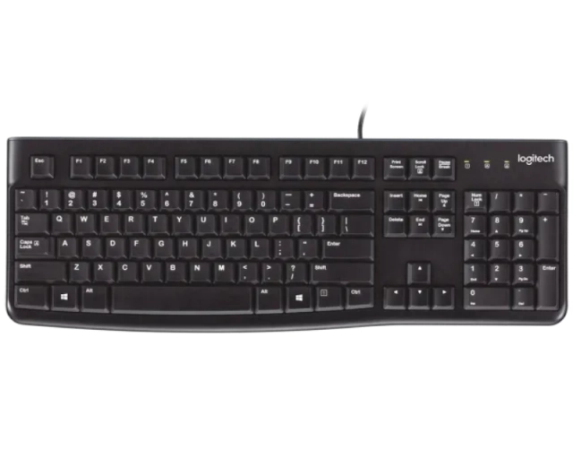 Tastatura USB Logitech K120 US Black 920-002479