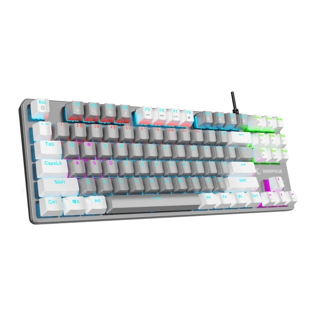 Tastatura žična gaming Rampage Snug K14 TKL mehanička crveni switc 41855