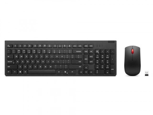 Tastatura+miš LENOVO Essential bežicni set/US/crna