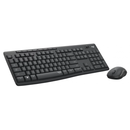 Tast+Mis USB Wireless Logitech MK295 Silent Wireless Desktop Graphite US