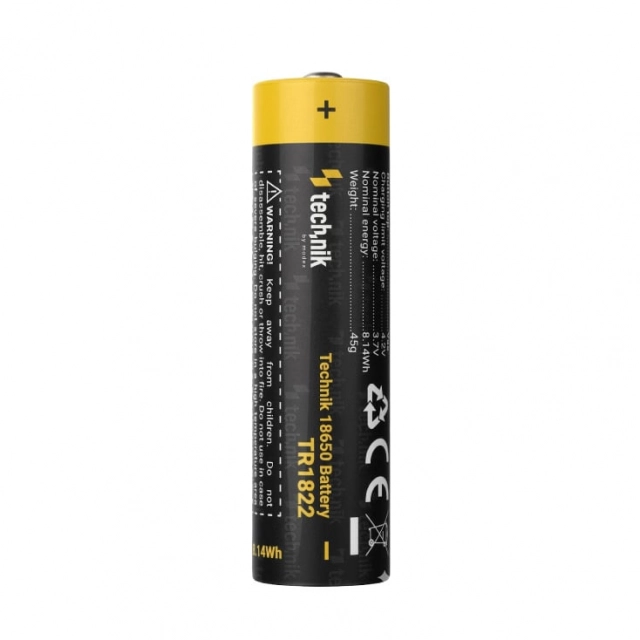 Technik litijum jonska baterija 18650 3400mAh 3,7V T18650/3400