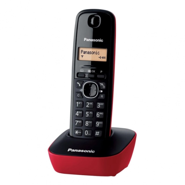 Telefon Panasonic KX-TG 1611 (crveni)