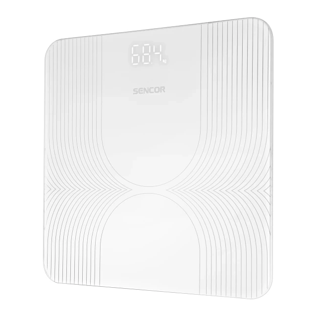 Telesna vaga Sencor SBS 2475WH/LCD/bela