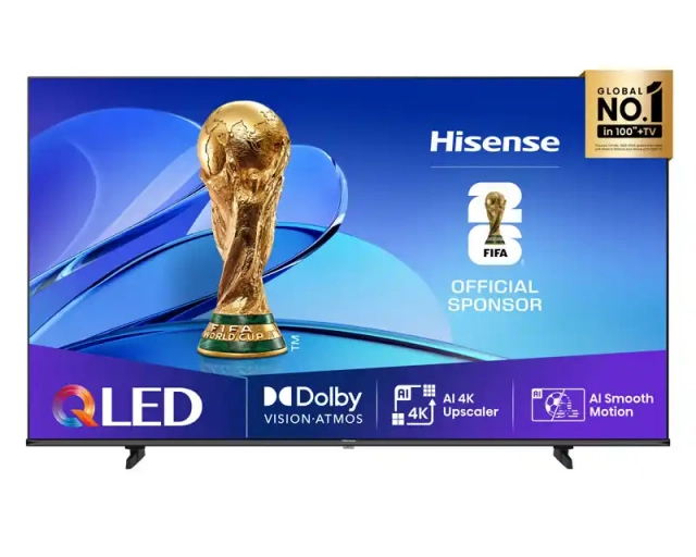Televizor Hisense H50E7Q, QLED, 4K UHD, 50''(127 cm), DVB-T2/T/C/S2/S