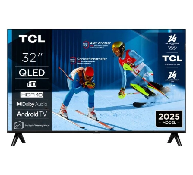 Televizor TCL 32S5K/QLED/32"/FullHD/60Hz/Android TV/crna