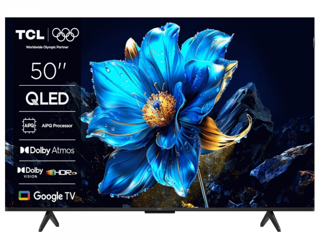 Televizor TCL 50P7K/QLED/50"/4K UHD/60Hz/Google TV/crna