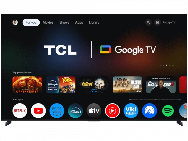 Televizor TCL 98X11K/MiniLED/98"/4K/144Hz/Google TV/Bang&Olufsen/crna