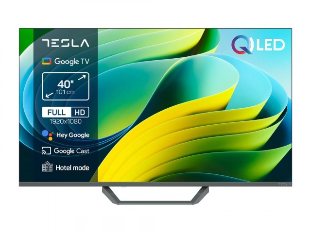 Televizor Tesla Q40E665GFS Smart, QLED, Full HD, 40" (102 cm), DVB-T/T2/C/S/S2