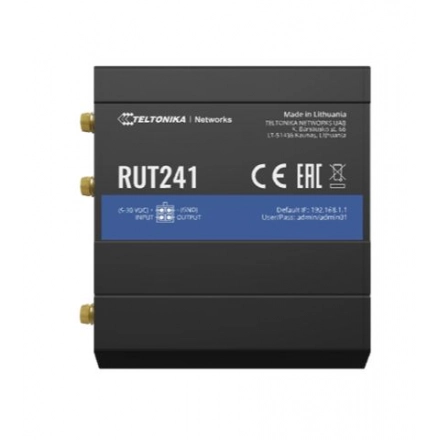 Teltonika Industrijski ruter 4GLte/WIFI/RMS RUT241