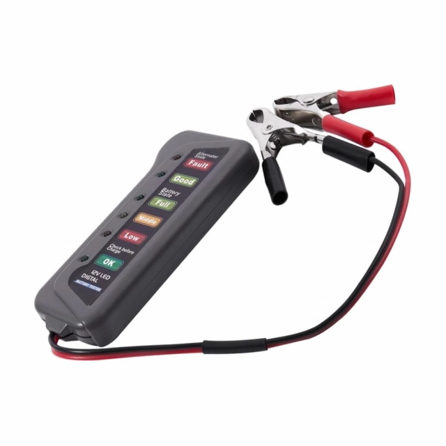 Tester za baterije digitalni JWD 12V LED light