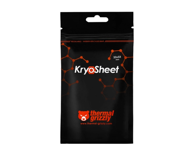 THERMAL GRIZZLY TG KryoSheet - 38x 38x 0,2 mm termal pad (TG-KS-38-38) 