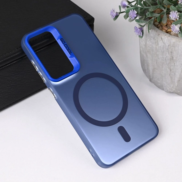 Torbica Magsafe Clear za Samsung S931B Galaxy S25 plava