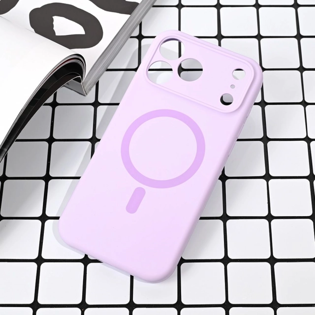 Torbica Magsafe Pure color za iPhone 17 Pro Max 6.9 lila