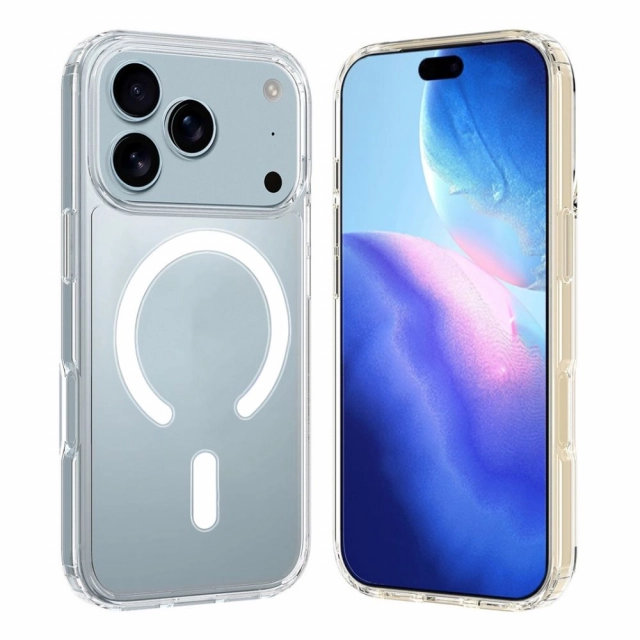 Torbica Magsafe za iPhone 17 Pro 6.3 transparent