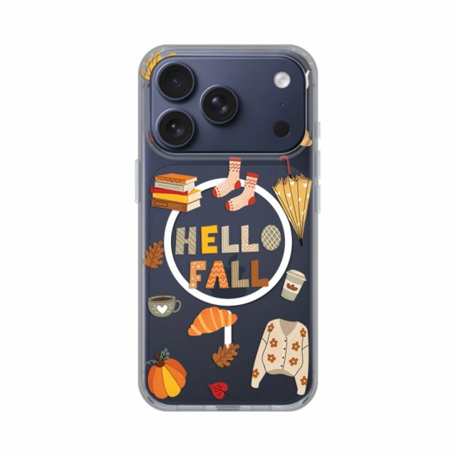 Torbica Print Magsafe za iPhone 17 Pro 6.3 Hello Fall