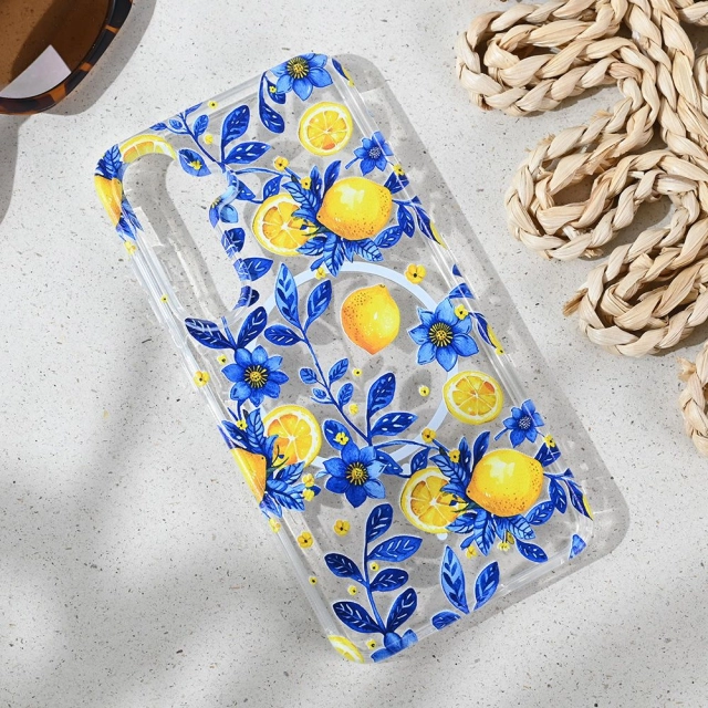 Torbica Print Magsafe za Samsung S931B Galaxy S25 Mediteran Lemon