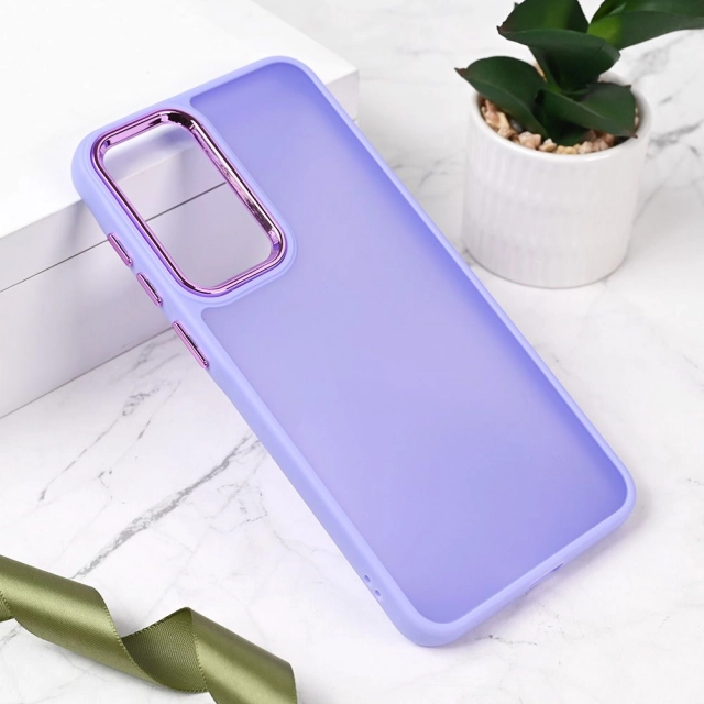 Torbica Shining Camera za Samsung A566B Galaxy A56 5G ljubicasta