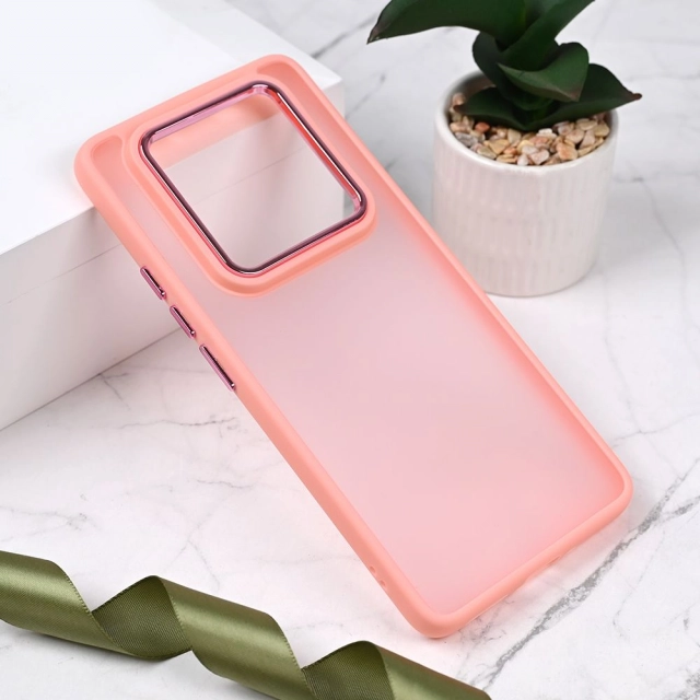 Torbica Shining Camera za Xiaomi Redmi Note 14 Pro 5G roze