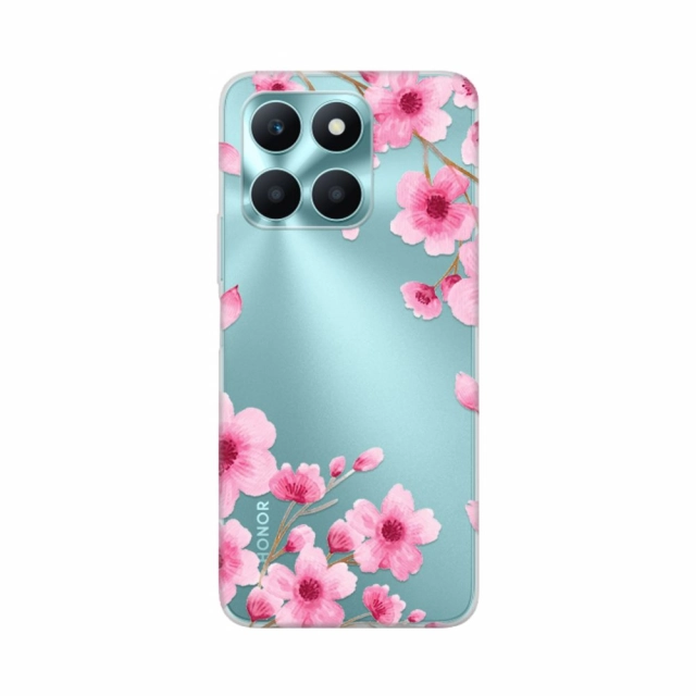 Torbica Silikonska Print Skin za Honor X6a Rose Flowers